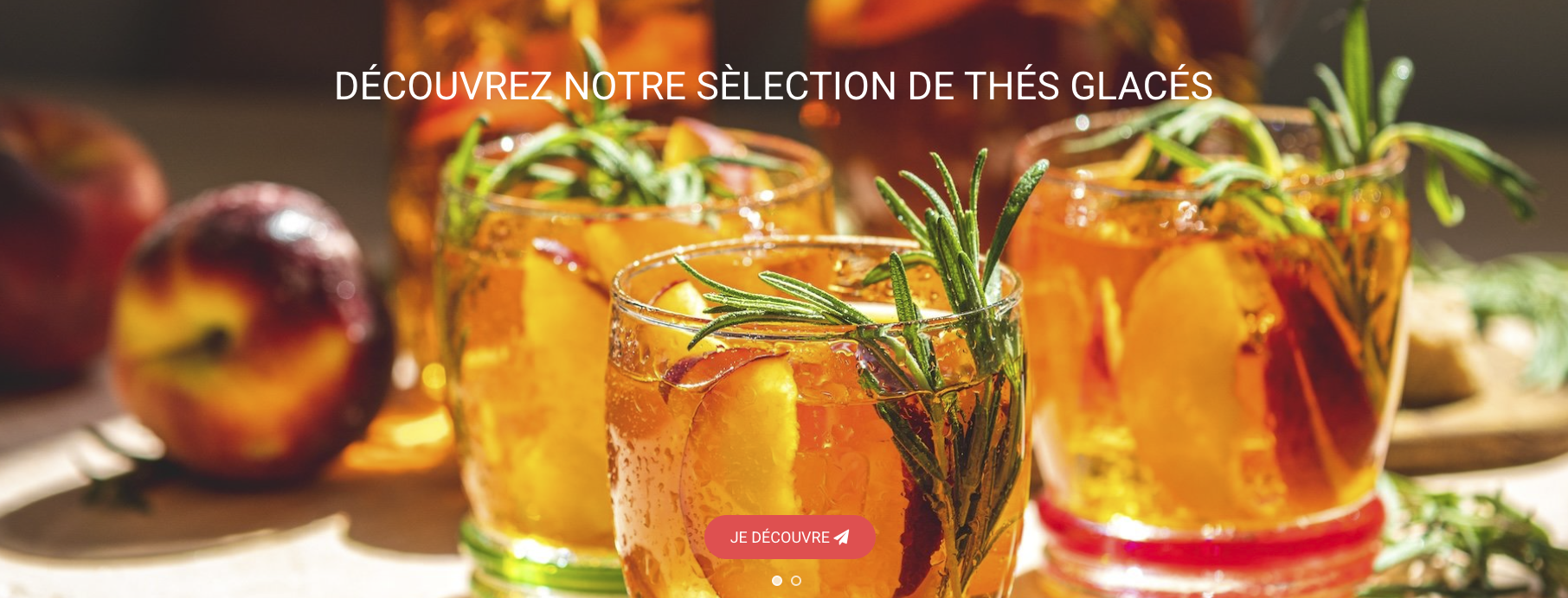 Les thés glacés de chez Maison ODIN